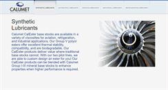Desktop Screenshot of calumetesters.com